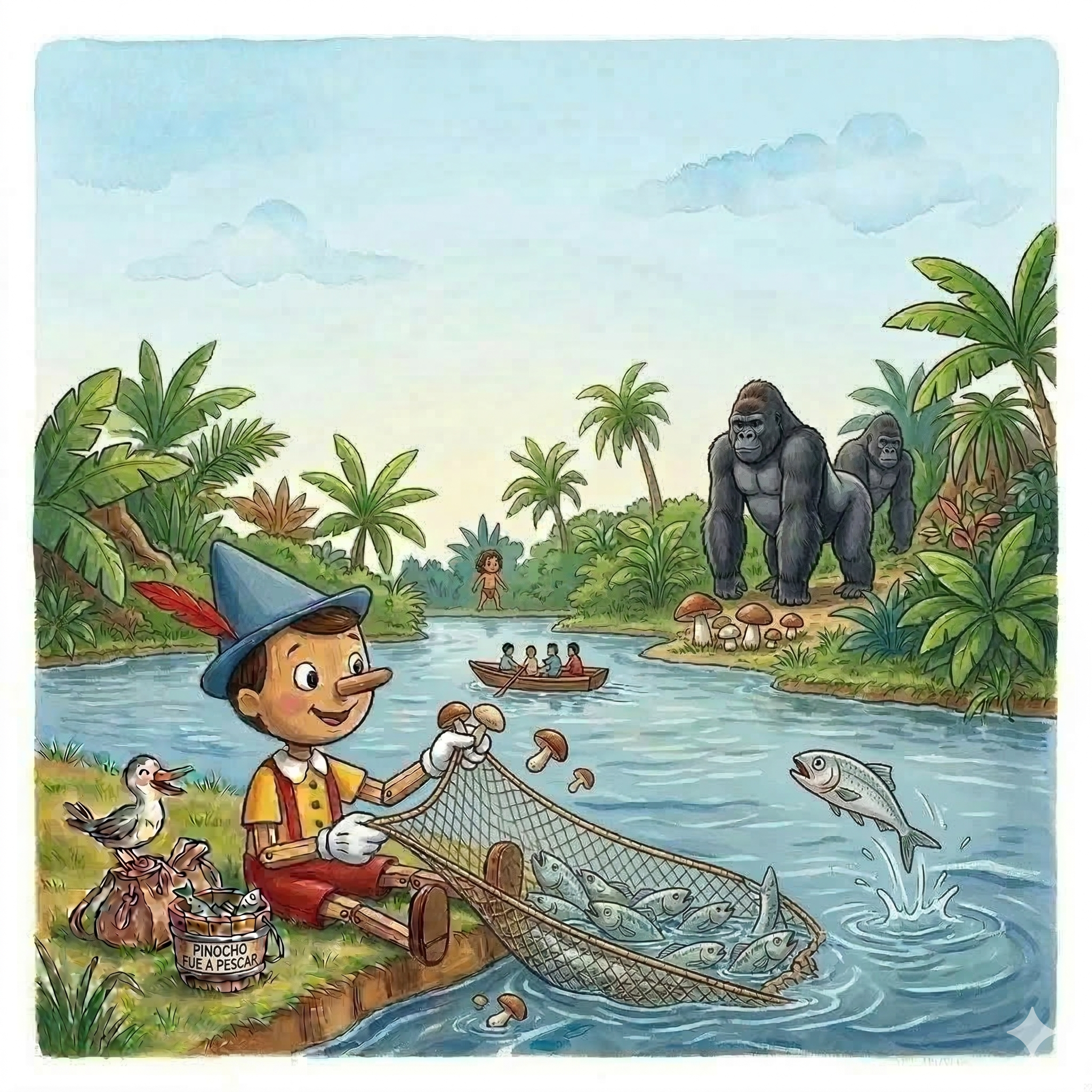 Pinocho y el Misterio del Río Congo