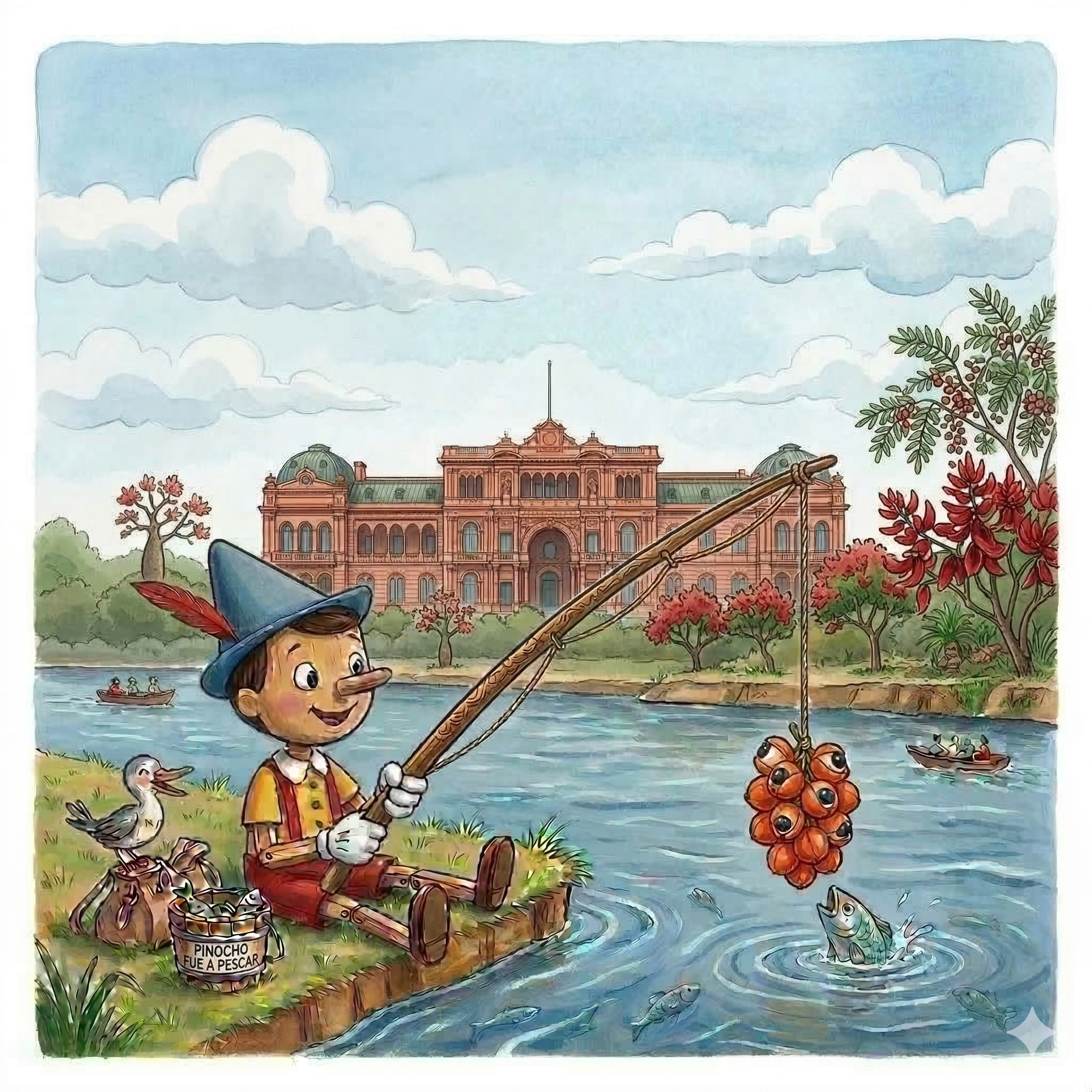 Pinocho y el Gigante Rojo del Paraná